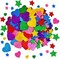 260 Pieces Colorful Glitter Foam Stickers Self Adhesive Stars Mini Heart Shapes Glitter Stickers